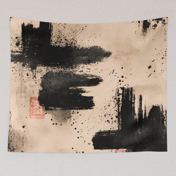 Item preview, Japanese Kimono Pattern – Timeless Minimal Textile Design designed and sold by ZIPANG-JAPAN.