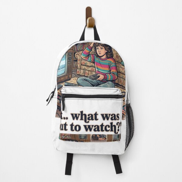 Item preview, Wait… What Was I About to Watch? Funny Retro 80s TV Nostalgia Design designed and sold by urbinet.