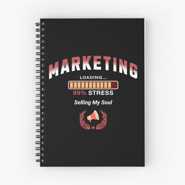 Item preview, Marketing Student Loading 99% Stress Funny Digital Marketing designed and sold by Esoniana Design.