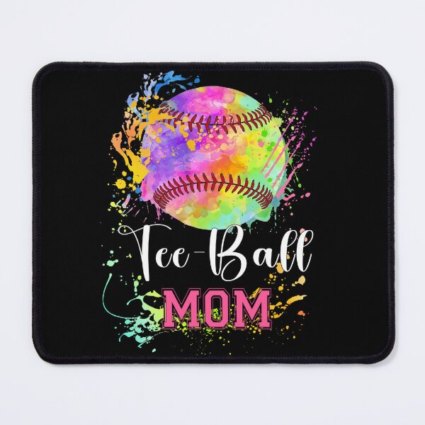 Item preview, Colorful Splash Tee Ball Mom Baseball Shirt designed and sold by LashondaGreen89.