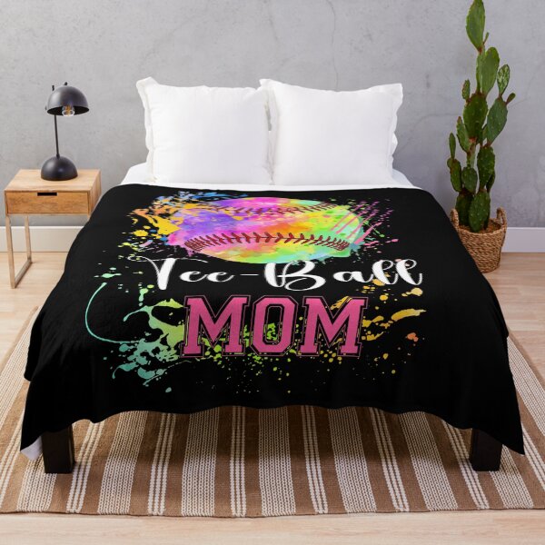 Item preview, Colorful Splash Tee Ball Mom Baseball Shirt designed and sold by LashondaGreen89.
