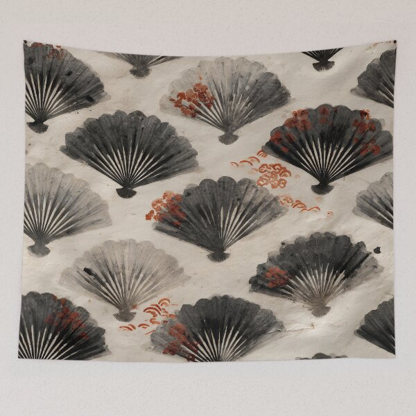 Item preview, Japanese Kimono Pattern – Timeless Minimal Textile Design designed and sold by ZIPANG-JAPAN.