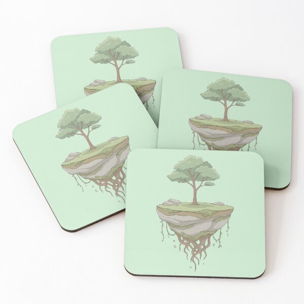 Item preview, Magical Floating Island and Enchanted Tree designed and sold by LYZ7VANI.