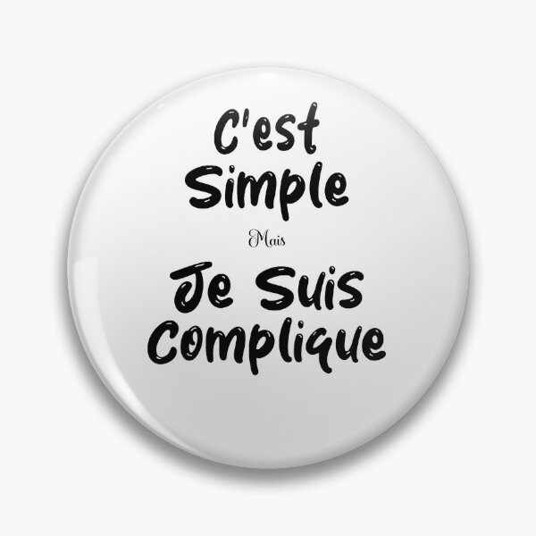 Item preview, It's Simple But I'm Complicated designed and sold by Palou54.
