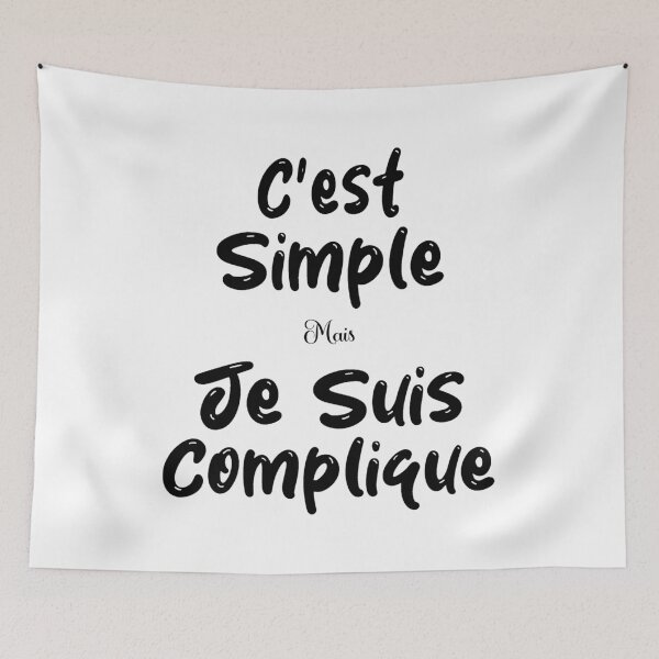 Item preview, It's Simple But I'm Complicated designed and sold by Palou54.