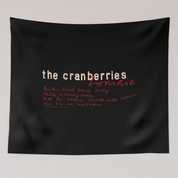 Item preview, Official Cranberries Zombie Lyrics Alternative Rock Band designed and sold by KudoJunichironl.