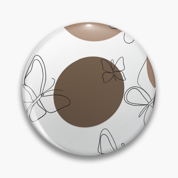 Item preview, Minimal Butterfly Line Art – Neutral Boho Aesthetic Pattern designed and sold by Barelythere2324.