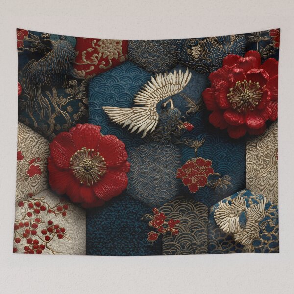 Item preview, Japanese Kimono Art designed and sold by ZIPANG-JAPAN.