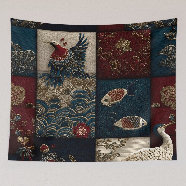 Item preview, Japanese Kimono Art designed and sold by ZIPANG-JAPAN.