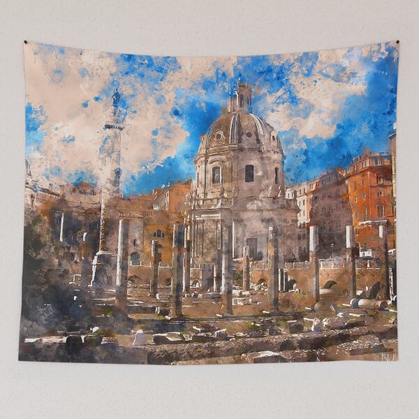 Item preview, The Imperial Fora, Rome designed and sold by AM FineArtPrints.