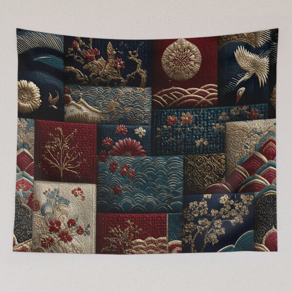 Item preview, Japanese Kimono Art designed and sold by ZIPANG-JAPAN.