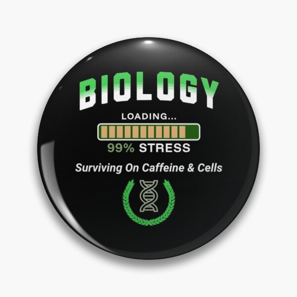 Item preview, Biology Student Loading 99% Stress Funny Science Lab designed and sold by Esoniana Design.