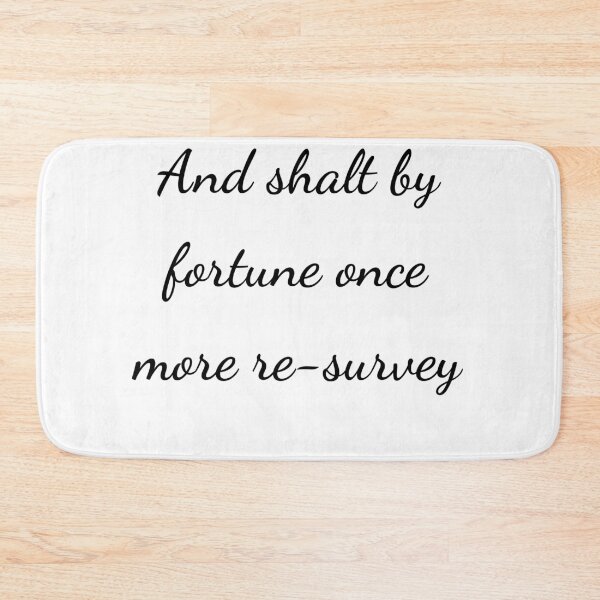 Item preview, "And shalt by fortune once more re-survey" - handwriting black designed and sold by ariksworld.