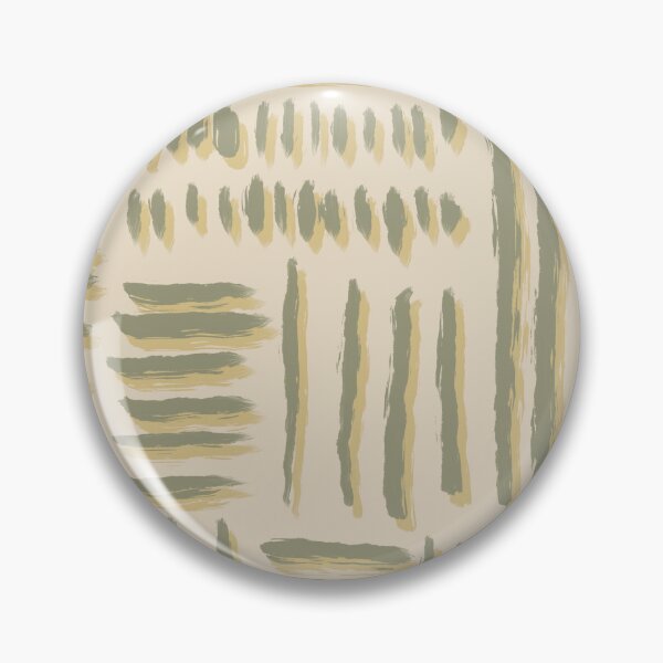 Item preview, Abstract Brush Stroke Pattern – Neutral Sage Green Boho Art designed and sold by Barelythere2324.