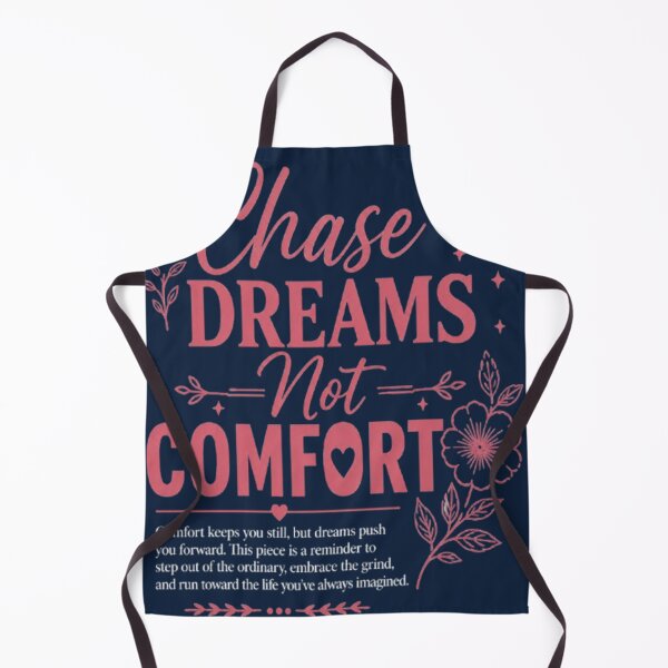Item preview, Chase Dreams Not Comfort Shirt | Motivational Quote Aesthetic Tee | Self Growth Inspiration designed and sold by DesignerThreads.