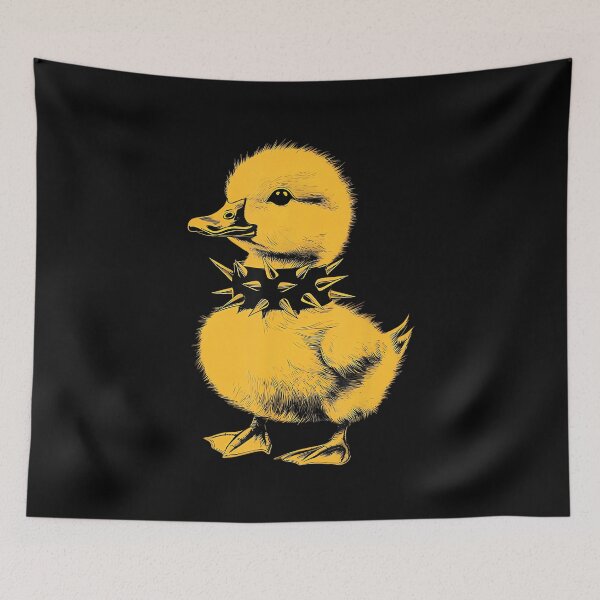 Aperçu de l'œuvre Rocker Duck Punk Métal Rock and Roll Musique pour tout-petits et garçons créée et vendue par KudoJunichironl.