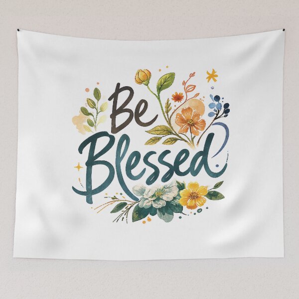 Item preview, Be Blessed – Christian Watercolor Art designed and sold by lindalifepeace.