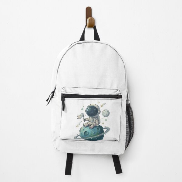 Item preview, Little Astronaut on a Ringed Planet designed and sold by JeevanStickers.