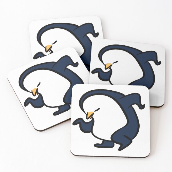 Item preview, Funny Dancing Penguin Kawaii Illustration designed and sold by LYAN-STORE.