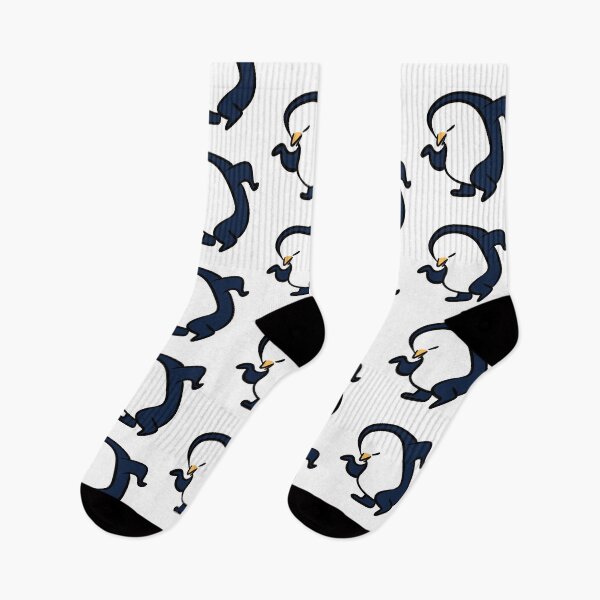 Item preview, Funny Dancing Penguin Kawaii Illustration designed and sold by LYAN-STORE.