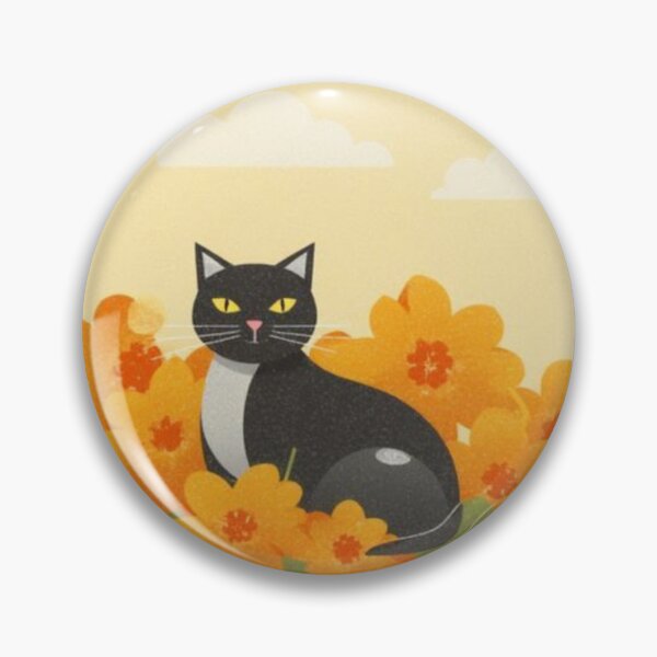 Item preview, Cute Mid Century Garden Cat designed and sold by mellow-koko.