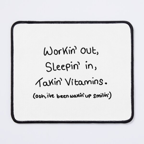 Item preview, Vitamins - Qveen Herby Lyrics designed and sold by DoodleCloudy.