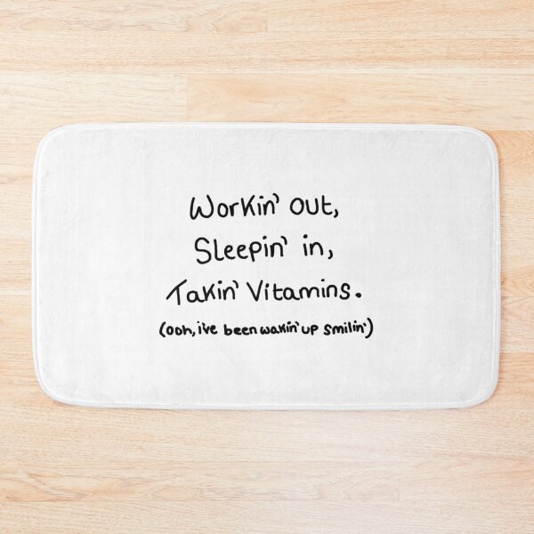 Item preview, Vitamins - Qveen Herby Lyrics designed and sold by DoodleCloudy.
