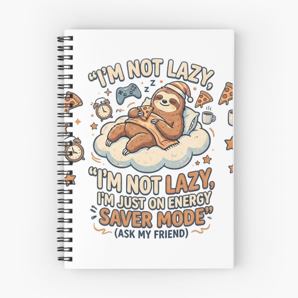 Item preview, Energy Saver Mode Sloth designed and sold by Alta-store.