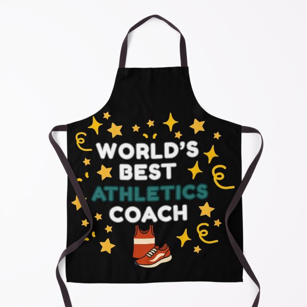 Item preview, World’s Best Athletics Coach designed and sold by DixieGirlStudio.