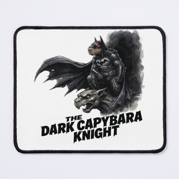 Item preview, The Dark Capybara Knight Superhero designed and sold by Art by Debasish.