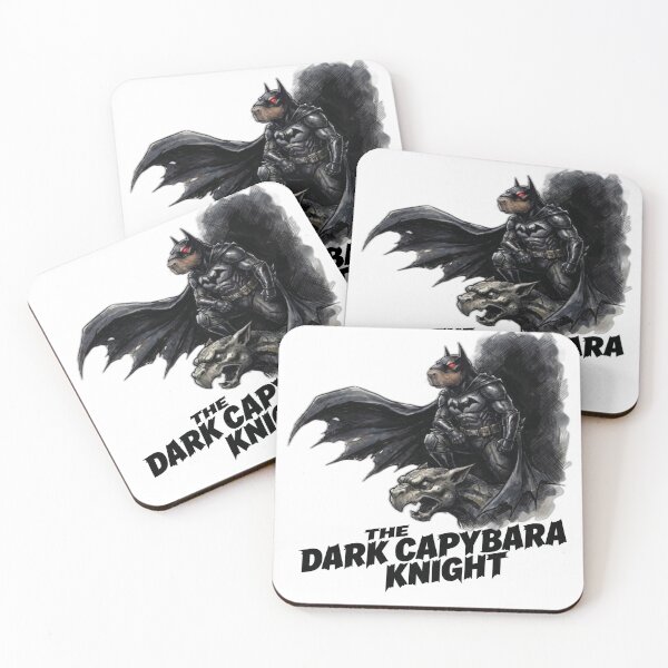 Item preview, The Dark Capybara Knight Superhero designed and sold by Art by Debasish.