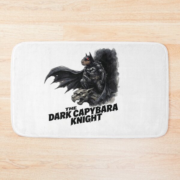 Item preview, The Dark Capybara Knight Superhero designed and sold by Art by Debasish.