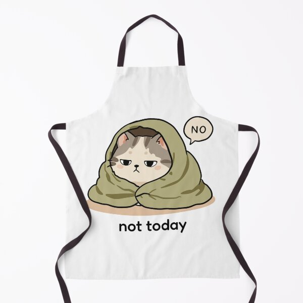 Item preview, Stubborn Cat Wrapped in Blanket Saying No designed and sold by MJ ART.