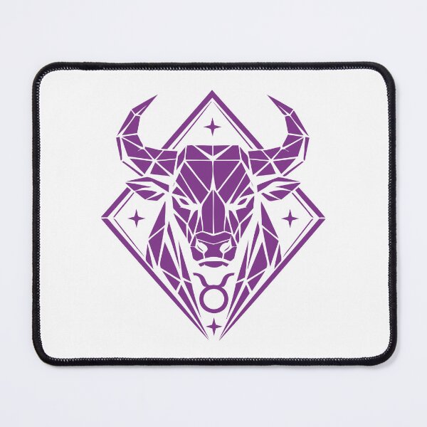 Item preview, Geometric Bull – Pure strength – Taurus zodiac sign designed and sold by ElvisU.