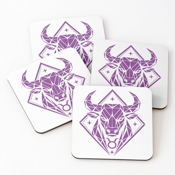 Item preview, Geometric Bull – Pure strength – Taurus zodiac sign designed and sold by ElvisU.
