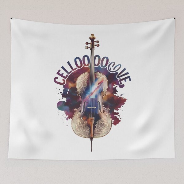 Item preview, Cello of the Soul – World Music Day designed and sold by Art-Arcade6.