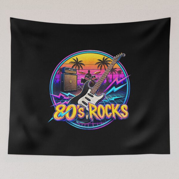 Item preview, Vintage 80's Rock Bands Eighties 80s Party Music Band designed and sold by KudoJunichironl.