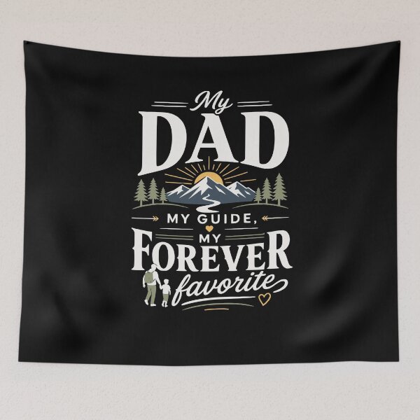 Item preview, My dad, my guide, my forever favorite designed and sold by FreshPixelArt.