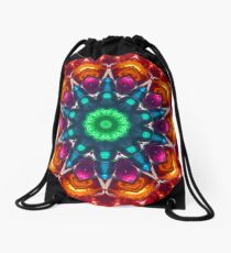 Colour Delight Kaleidoscope 04 Drawstring Bag