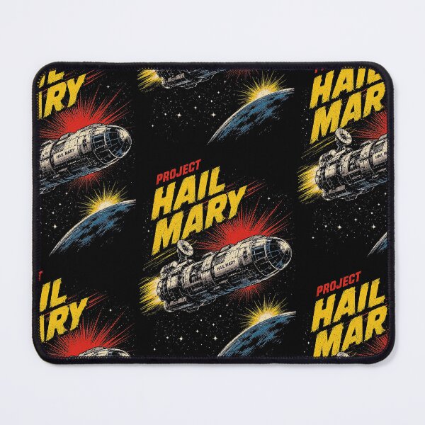 Item preview, Project Hail Mary Retro Spaceship Graphic designed and sold by FilmThreadCo.