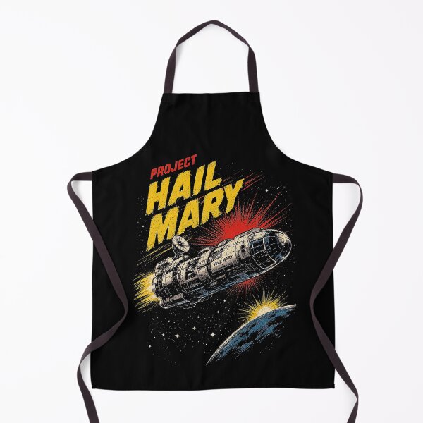 Artikelvorschau, Projekt Hail Mary Retro-Raumschiff-Grafik entworfen und verkauft von FilmThreadCo.