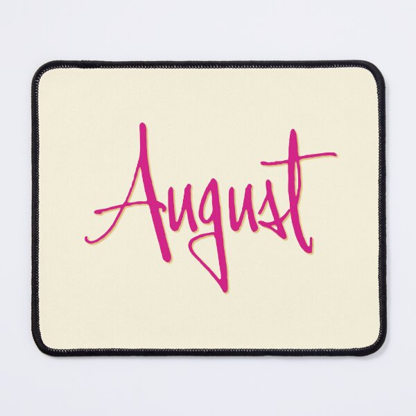 Item preview, AUGUST personalized type design designed and sold by CharlottePlaceArt.