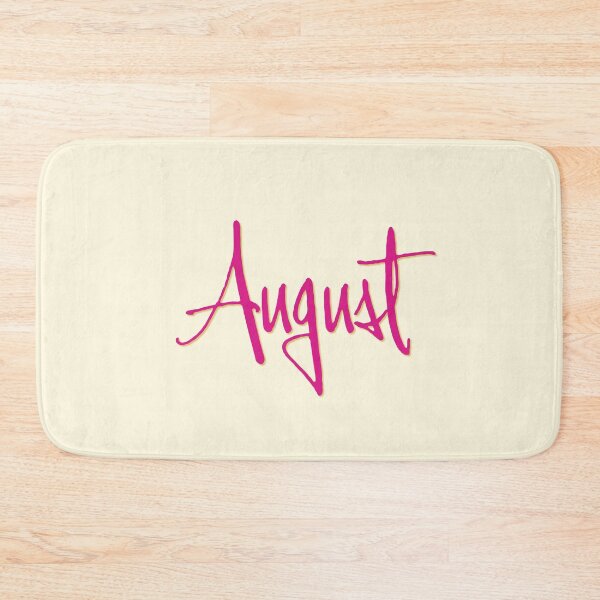 Item preview, AUGUST personalized type design designed and sold by CharlottePlaceArt.