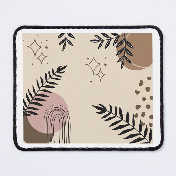 Item preview, Boho Botanical Abstract Pattern – Neutral Minimal Aesthetic designed and sold by Barelythere2324.