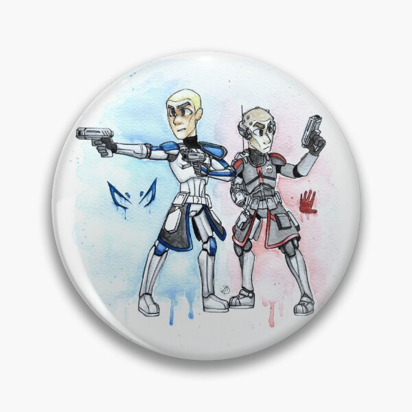 Item preview, Clone Bros Rex and Echo designed and sold by HBOriginalsArt.