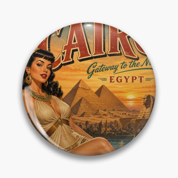 Item preview, PINUP CAIRO EGYPT Variant  designed and sold by PINDROPPA.