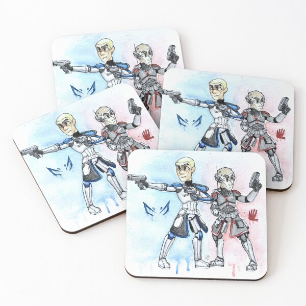 Item preview, Clone Bros Rex and Echo designed and sold by HBOriginalsArt.