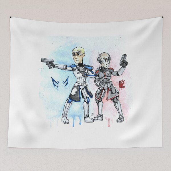 Item preview, Clone Bros Rex and Echo designed and sold by HBOriginalsArt.