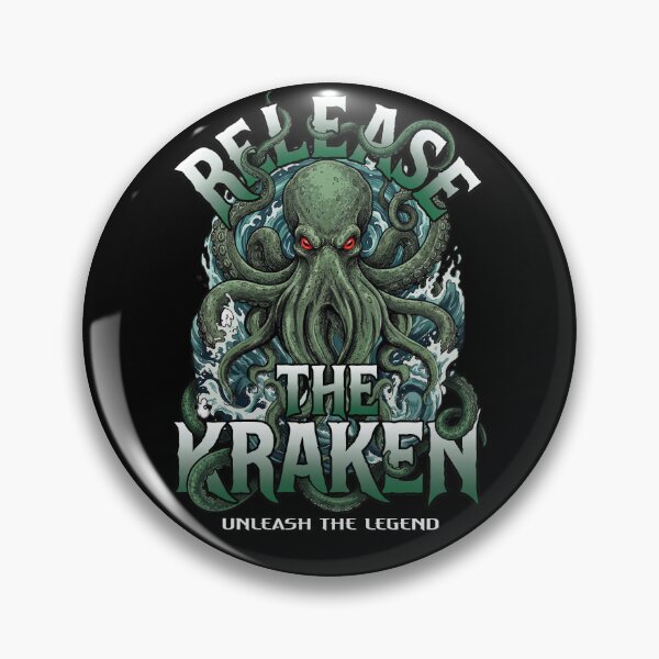 Item preview, Release The Kraken - Unleash The Legend designed and sold by Candywrap Studio.