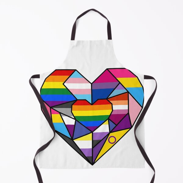 Item preview, Geometric Pride Heart Mosaic Art designed and sold by LyoniHERA.